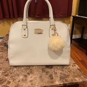 Last chance! Optic White Michael Kors Purse